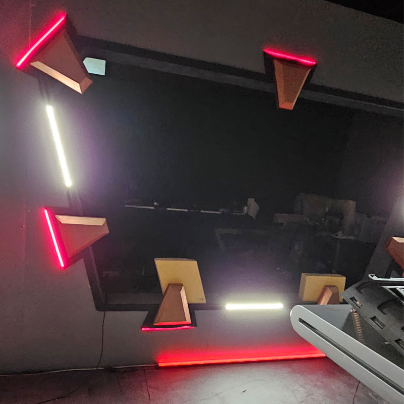 Sandstone Chevron LED Detail – Artymus Crafts